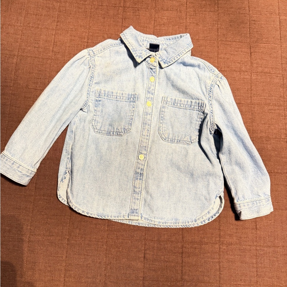 GAP Kids Light Wash Denim Jacket
